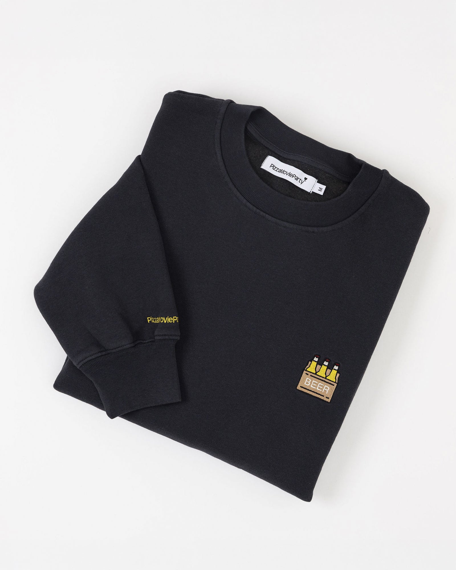 Beer Six Pack Black Sweatshirt