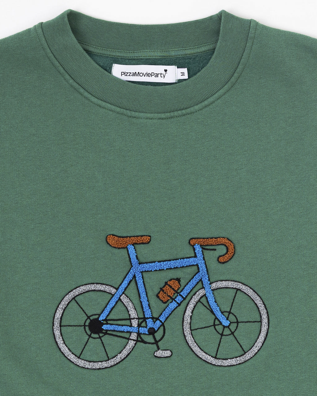 Bike Fixie Green Sweatshirt