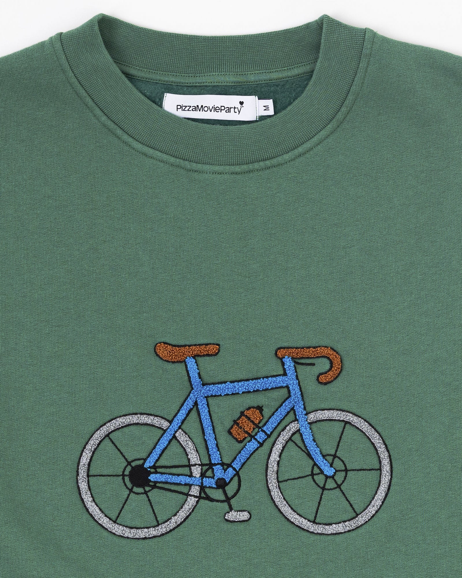 Bike Fixie Green Sweatshirt