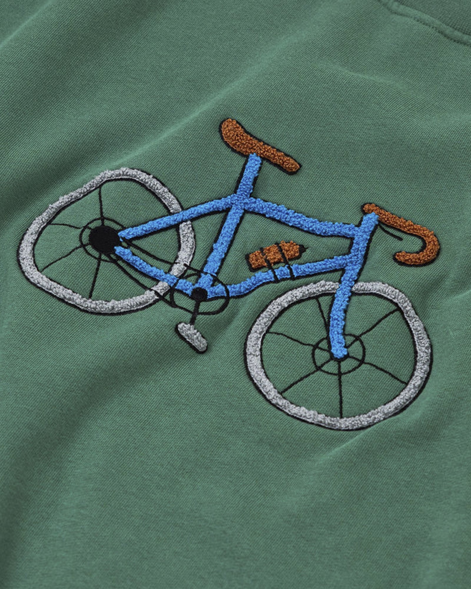 Bike Fixie Green Sweatshirt