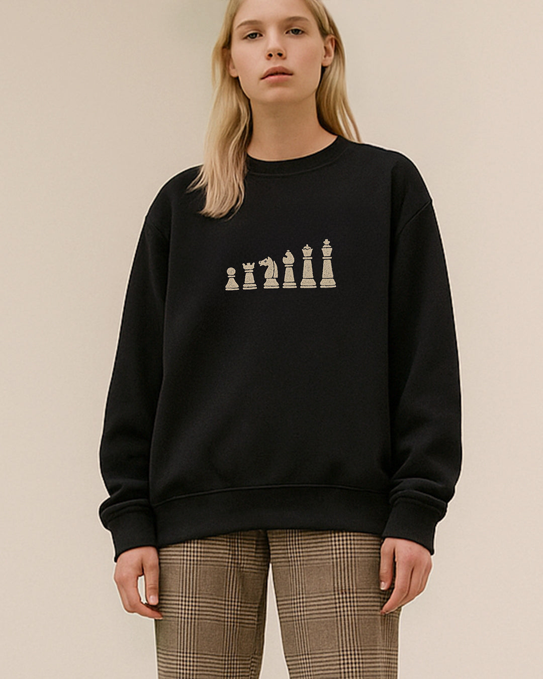 Chess Grandmaster Black Sweatshirt